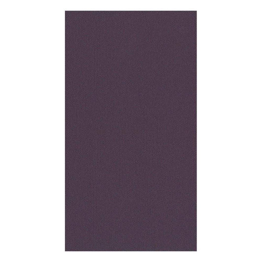 Paper Linen Solid Guest Towel Napkins in Aubergine - 12 Per Package