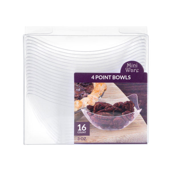 MiniWare 4 Point Bowls 2.5 oz