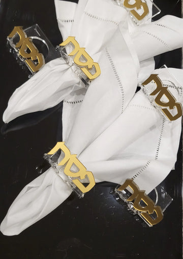 Pesach Acrylic Napkin Ring