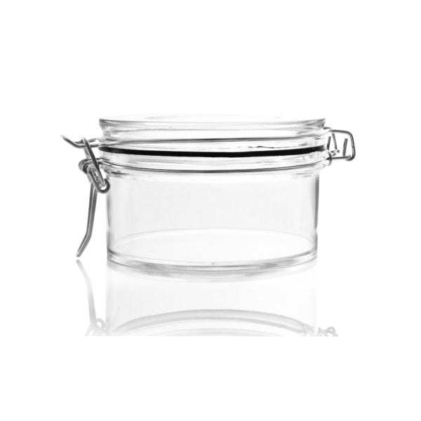 MiniWare 10 oz Flat Mason Jar 4″ x 2.5″ Item #: 2464