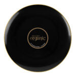 Organic Black/Gold Rim Plates (10 Count)