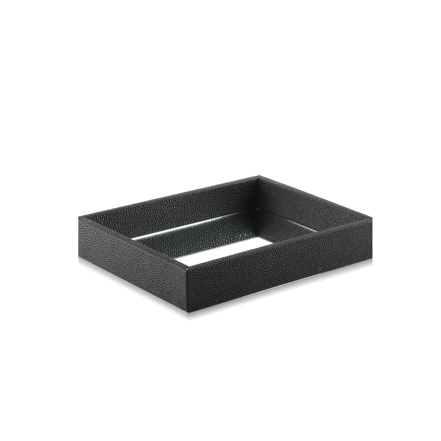 Black Mirrored Vanity Tray - Filled