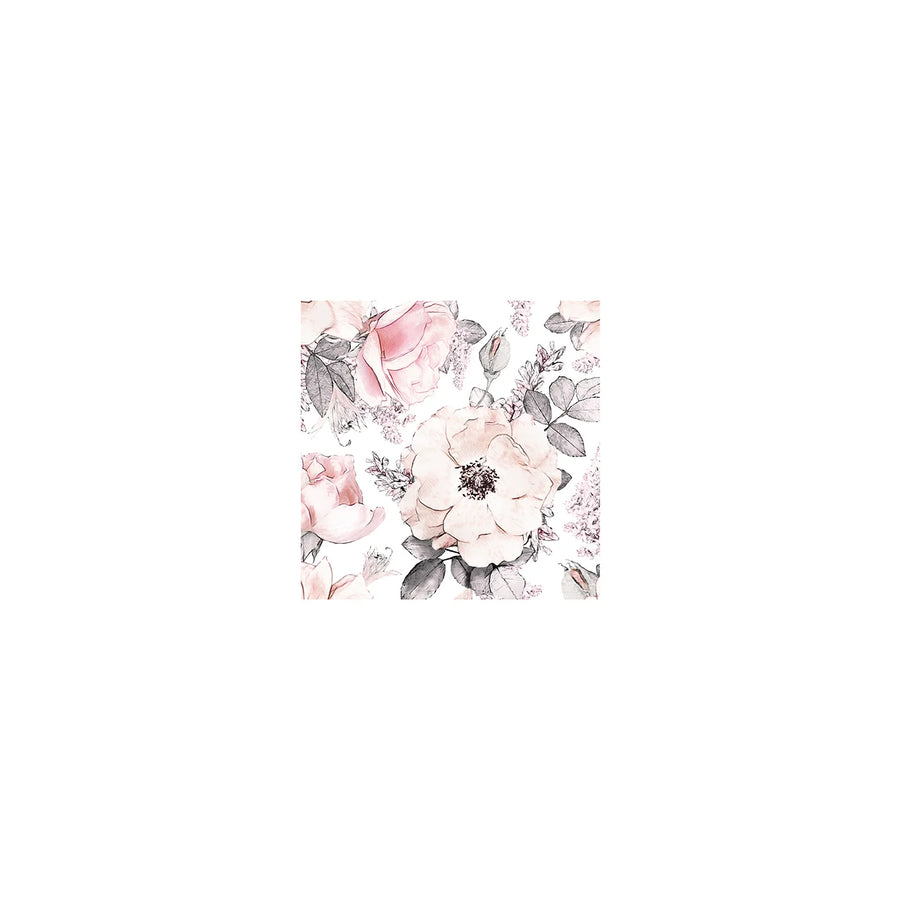 Pink Floral Lunch Napkin 20 PK