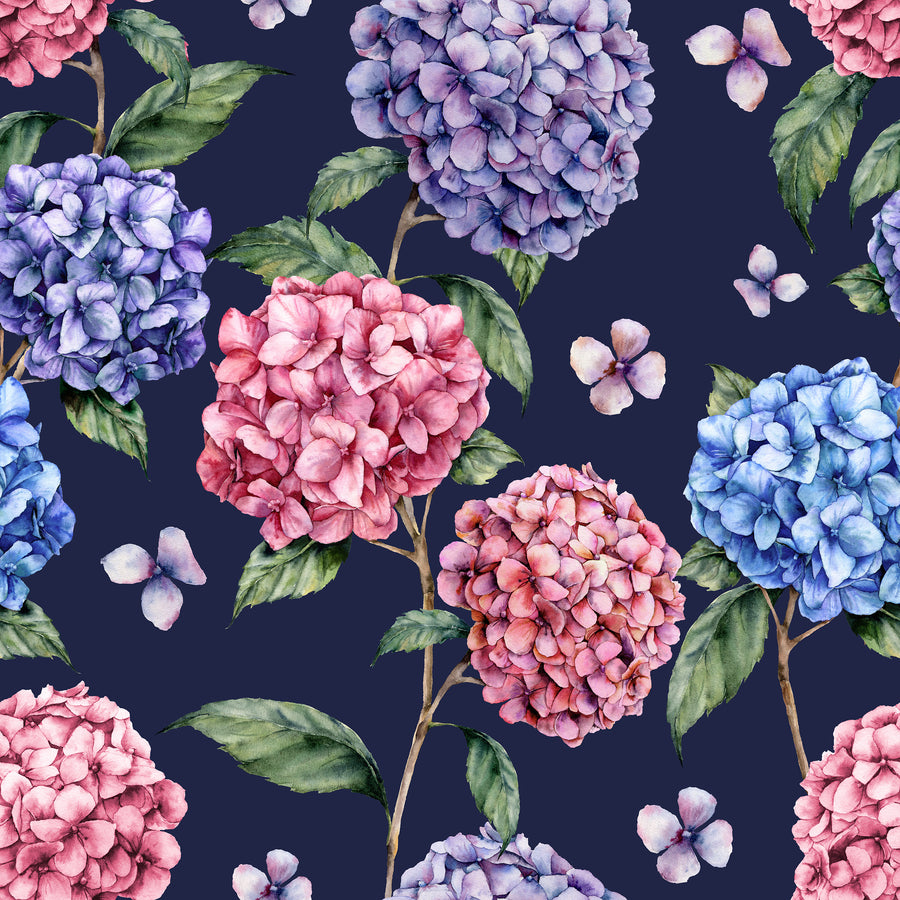 Table Cloth Rental, Dark Hydrangea