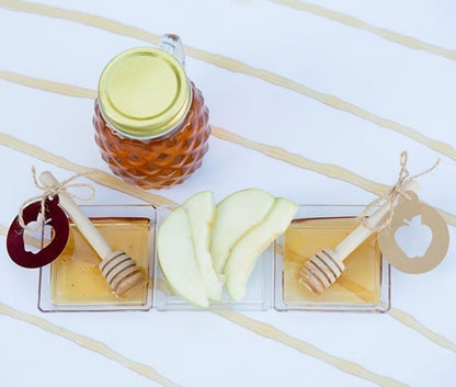 Gold Shana Tovah Honey Dippers