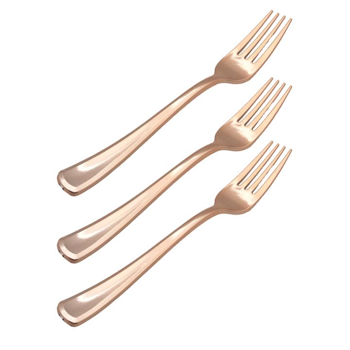 Rose Gold Cutlery , Forks