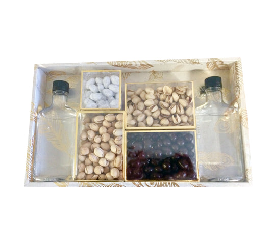 Gold Leaf Design Tray - Filled