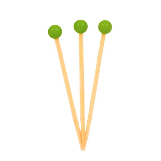 SMALL PARTY PICK - LIME