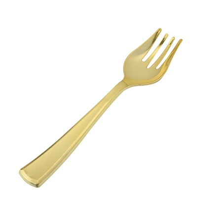 Gold Cutlery- Serving Fork